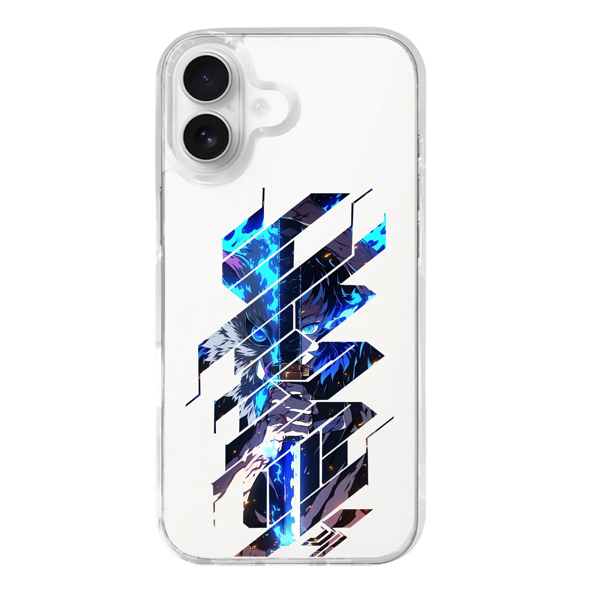 鬼滅の刃 グッズ,嘴平 伊之助 - iPhone 17シリーズ 透明スマホケース – 薄型・耐衝撃・精密フィット保護カバー